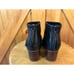 Toms Carpe Diem Ankle Boots Booties Shoes Size 5.5 Black Leather