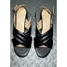 Linea Paolo Women's Isabel Strappy Crossover Faux Leather block Heel Sandal 8.5