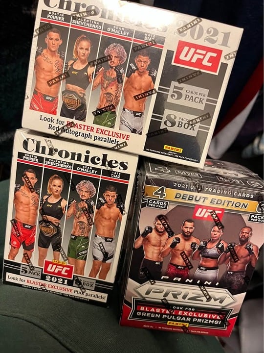 UFC 2021 MMA Blaster box bundle set factory sealed
