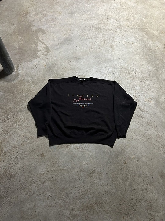 Vintage 90’s Limited Jeans Embroidered Sweatshirt