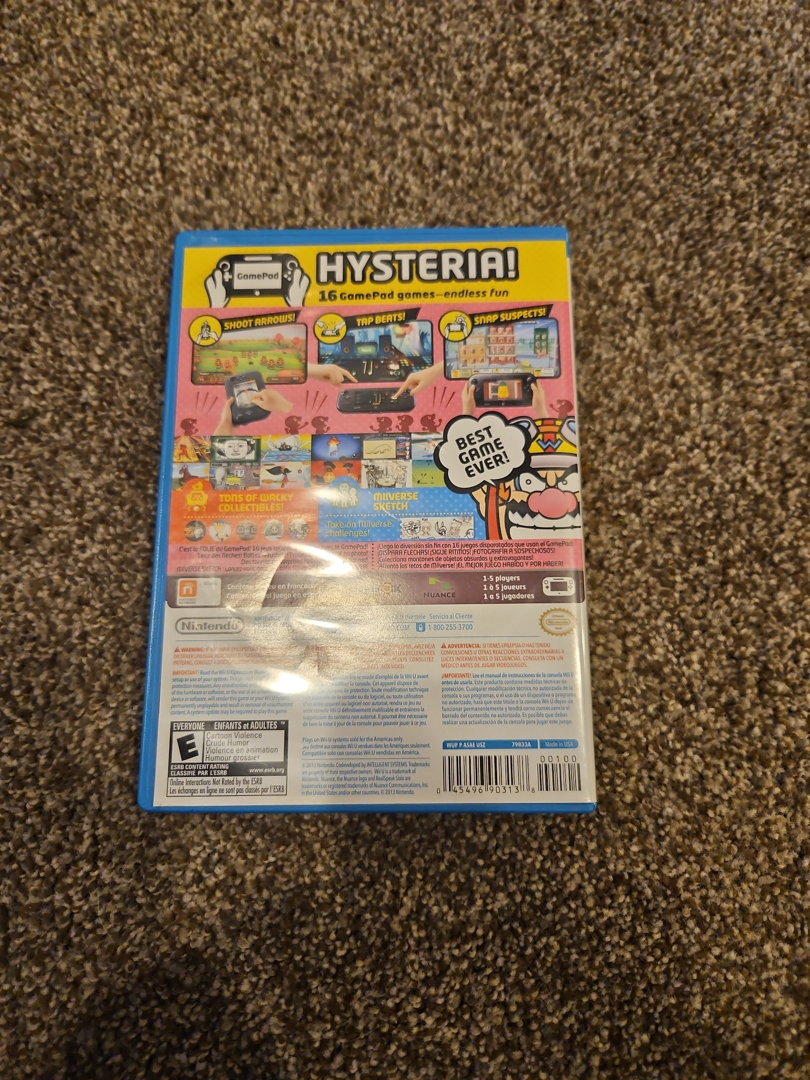 Game & Wario wiiu