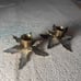 Vintage Brass Holly Leaf Candleholders Made In India- 2 Pieces