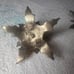 Vintage Brass Holly Leaf Candleholders Made In India- 2 Pieces