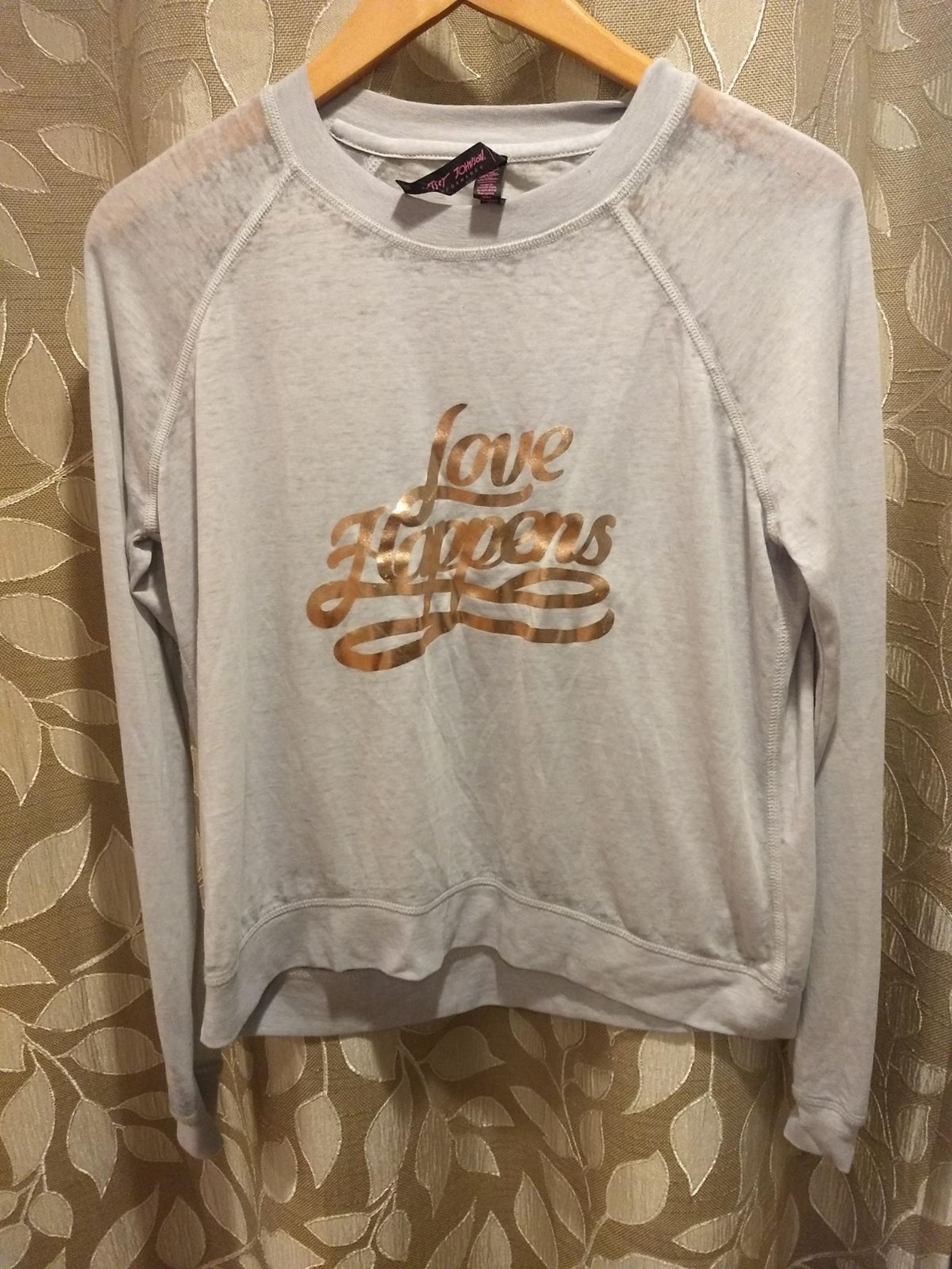 Betsey Johnson XS Long Sleeve Shirt