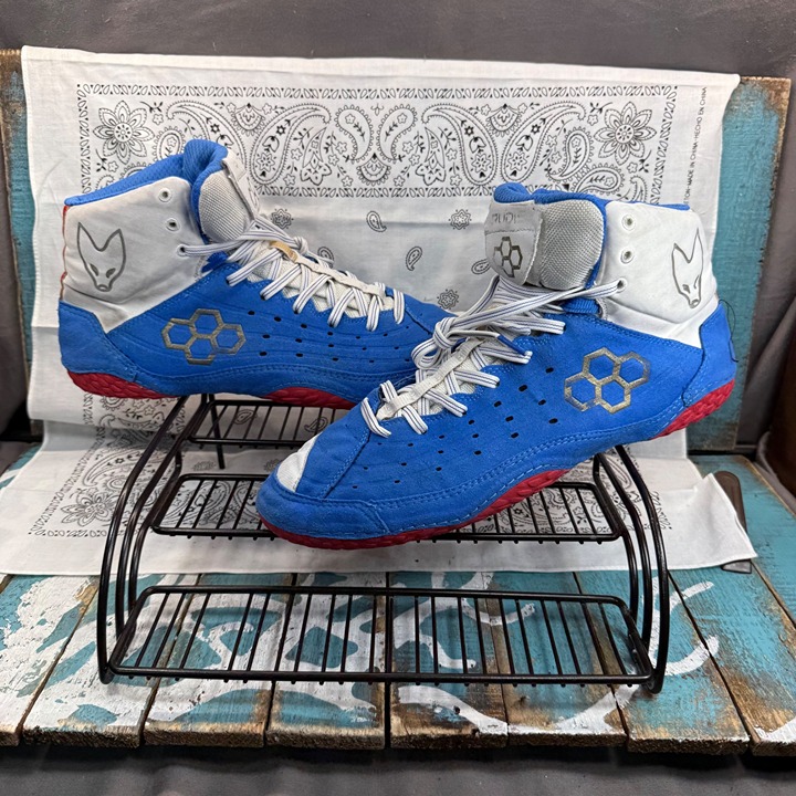 Rudis Wrestling Shoes US Olympics Dave Schultz Sly Fox Men’s Sz 13