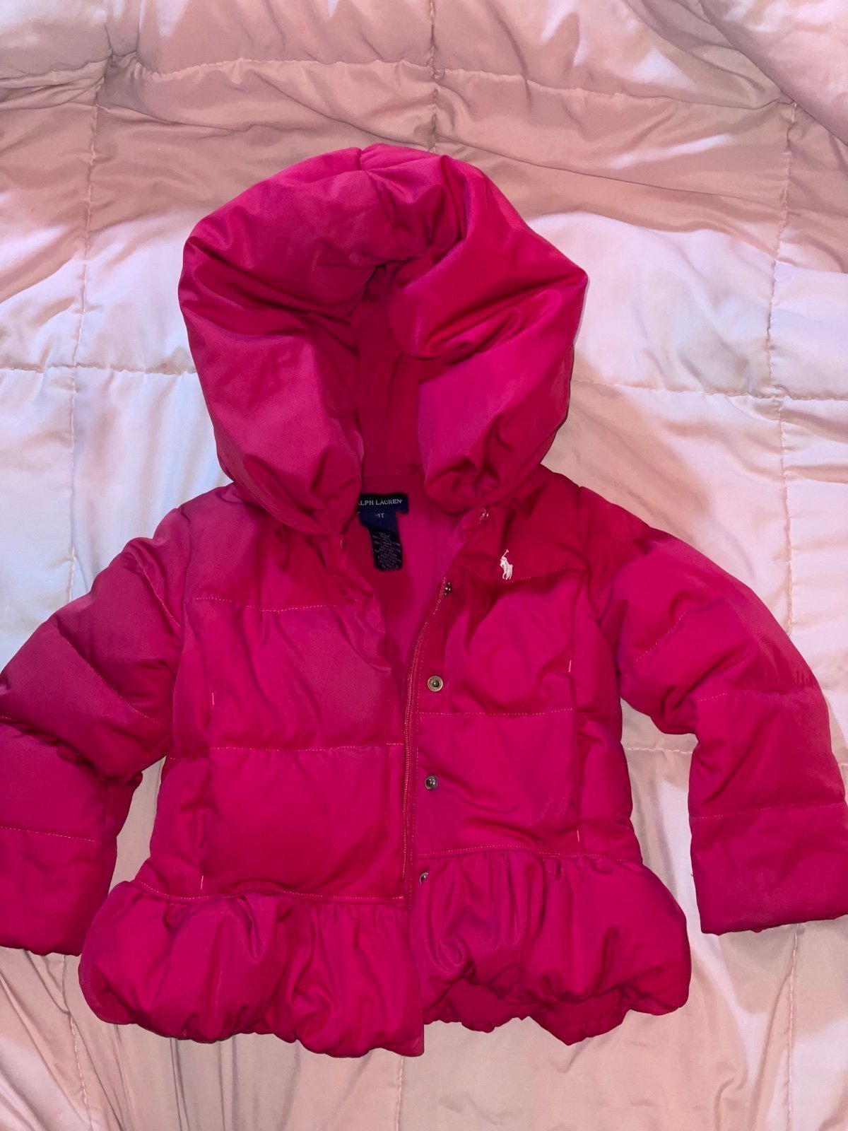 Toddler Girl Polo Coat