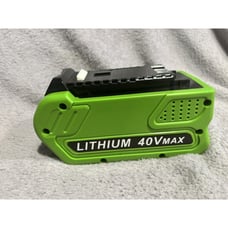 Greenworks 29472 G-Max 40V Rechargeable Lithium-ion Battery, 8Ah, 144Wh