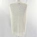 New Madewell Open Stitch Crop Sweater Vest Bright Ivory Size XXL