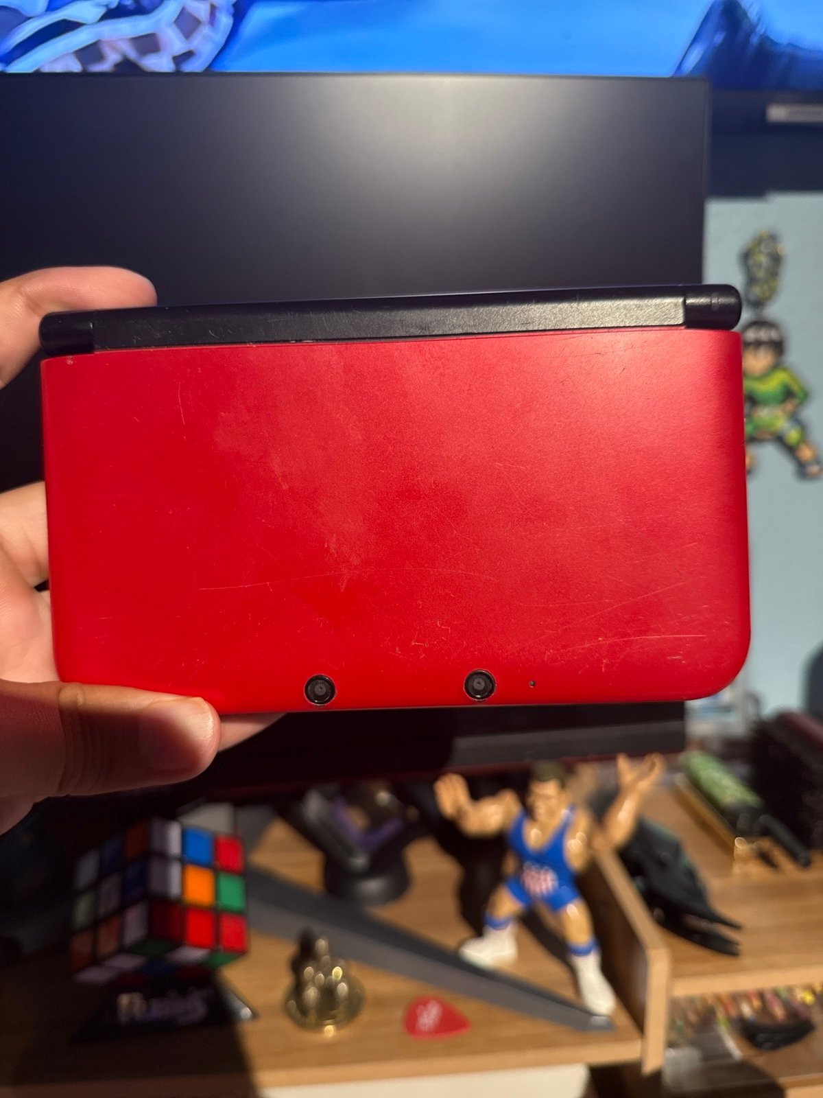 Nintendo 3DS XL Handheld System - Red/Black