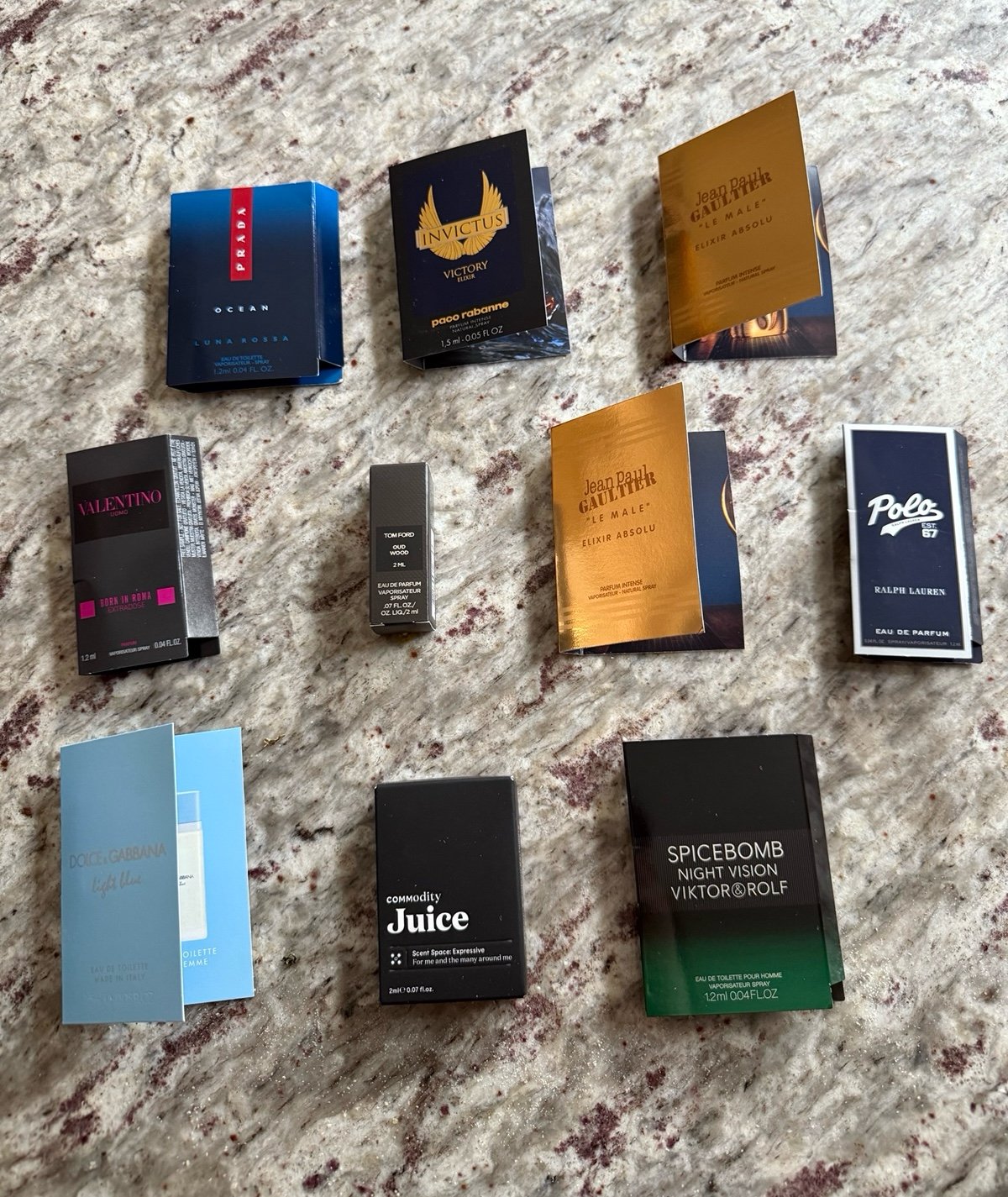 Luxury Cologne Samples
