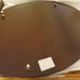 Masorett Shabbat Cutting Board Oval Wooden and Glass Sabbath