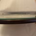 Masorett Shabbat Cutting Board Oval Wooden and Glass Sabbath