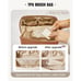 New Travel Makeup Bag, Large Capacity Waterproof Cosmetic Organizer with Divider
