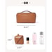 New Travel Makeup Bag, Large Capacity Waterproof Cosmetic Organizer with Divider