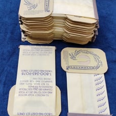 Genuine Electrolux Tank Vacuum Bags. Vintage lightning bolt design. Lot of 43
