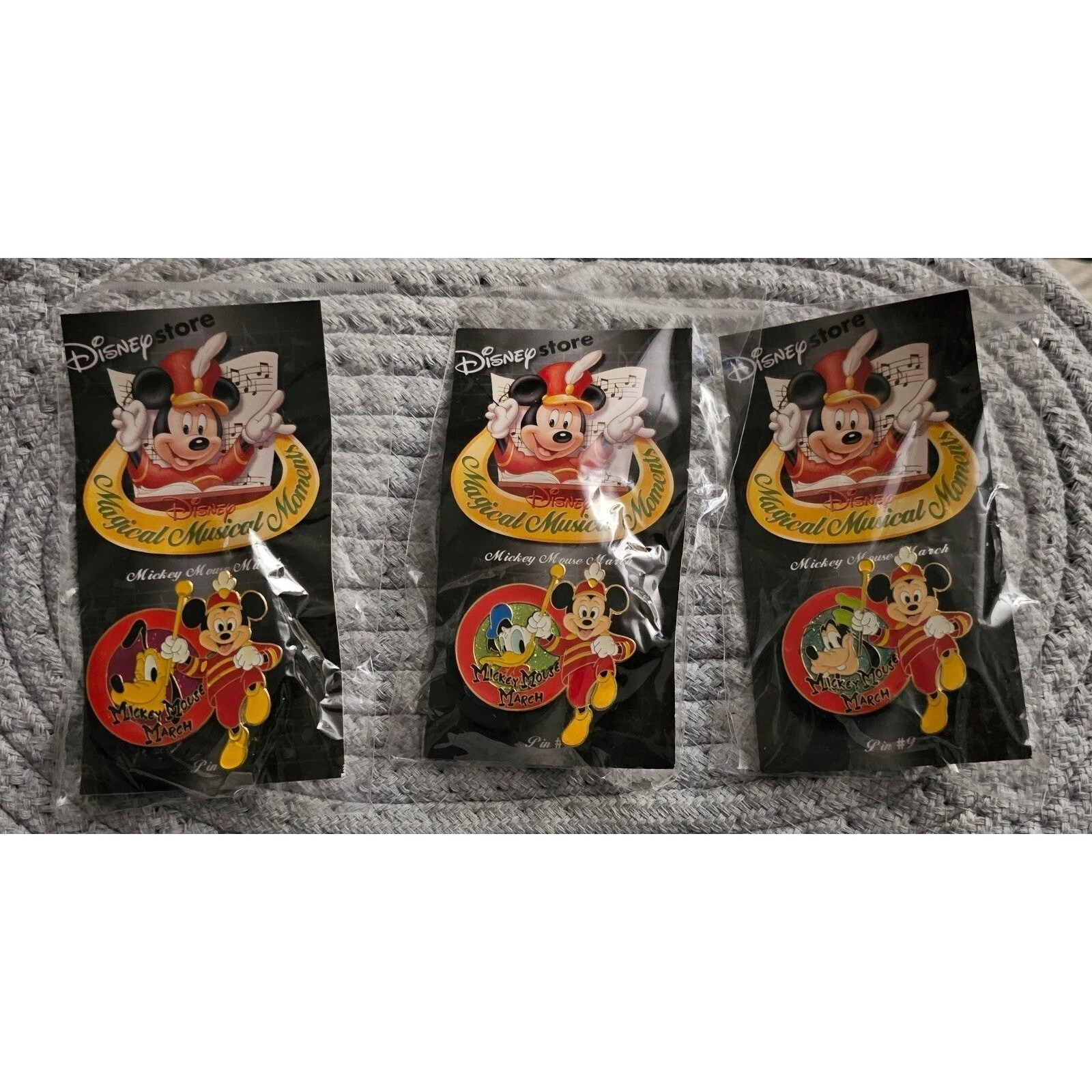 1991 Disney Magical Musical Moments Pins, Mickey Mouse March Pin #9