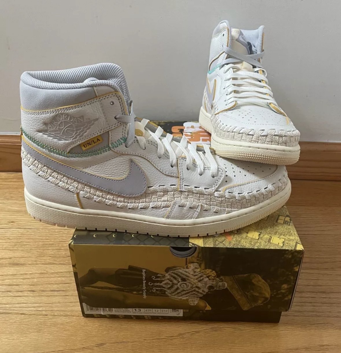 Air Jordan 1 Retro High OG SP Union LA Bephies Beauty Supply FD2565-100 -Size 13