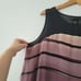 Lane Bryant High Low Striped Dress 18/20 Sleeveless