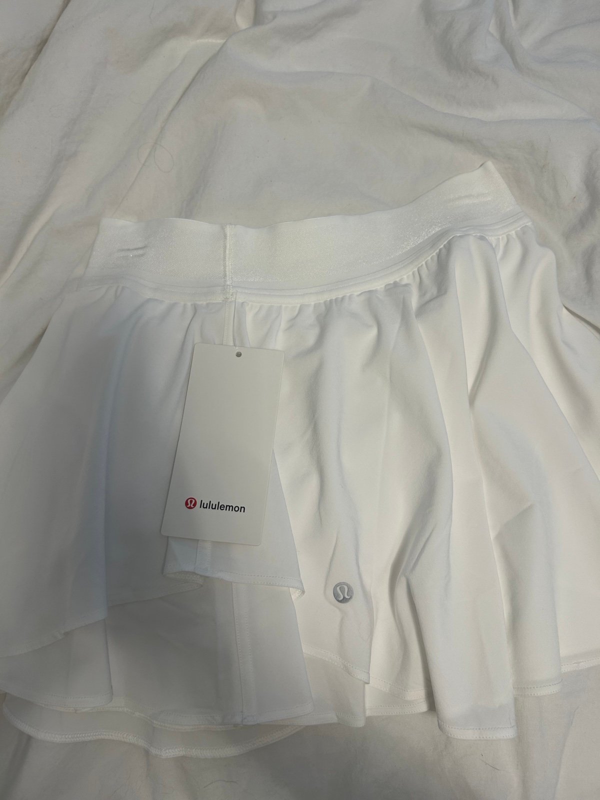 Lululemon white skirt