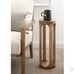 Kate and Laurel Dahl Wood Drink Table