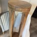 Kate and Laurel Dahl Wood Drink Table