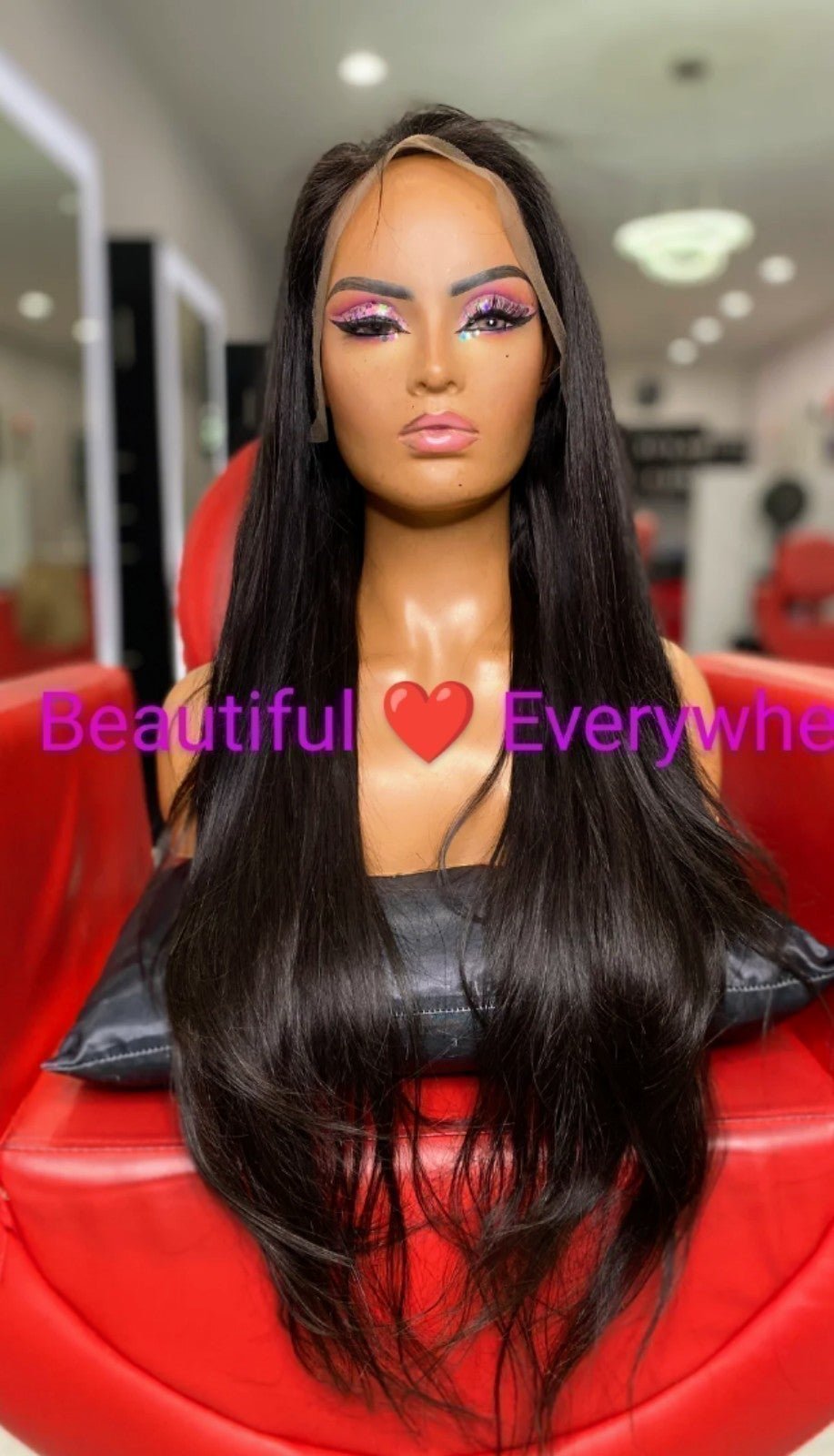 Human hair lace wig