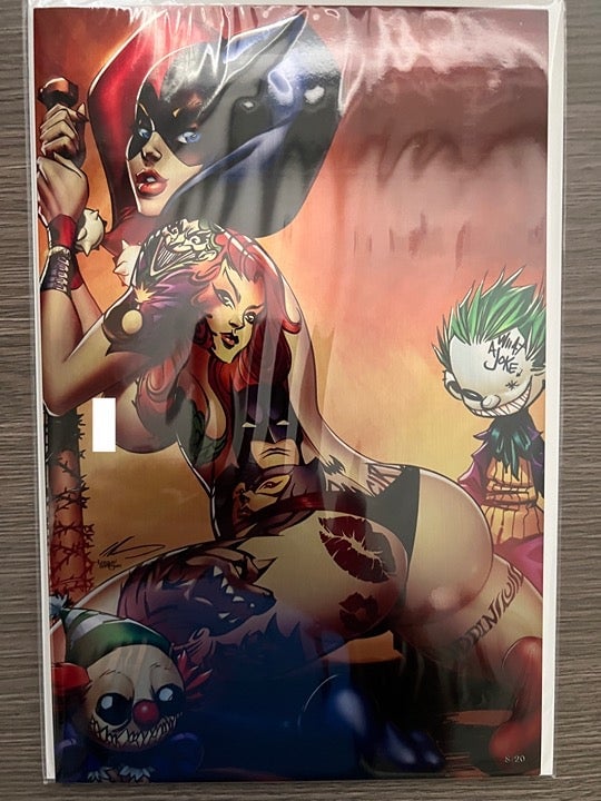 POWER HOUR #1 METAL HARLEY ALE GARZA TATTOOED LIMITED 8/20 NAUGHTY
