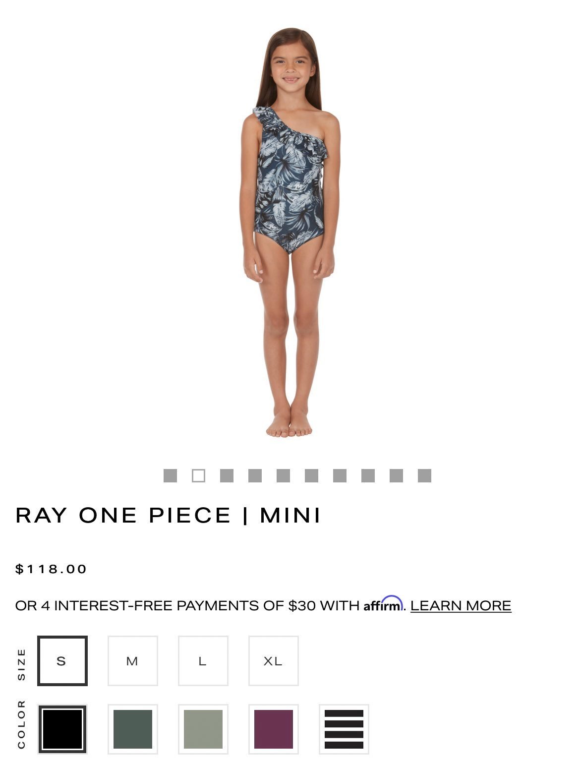 Mikoh Mini Ray One Piece XL