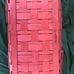 Longaberger BRICK RED Medium Gathering Basket