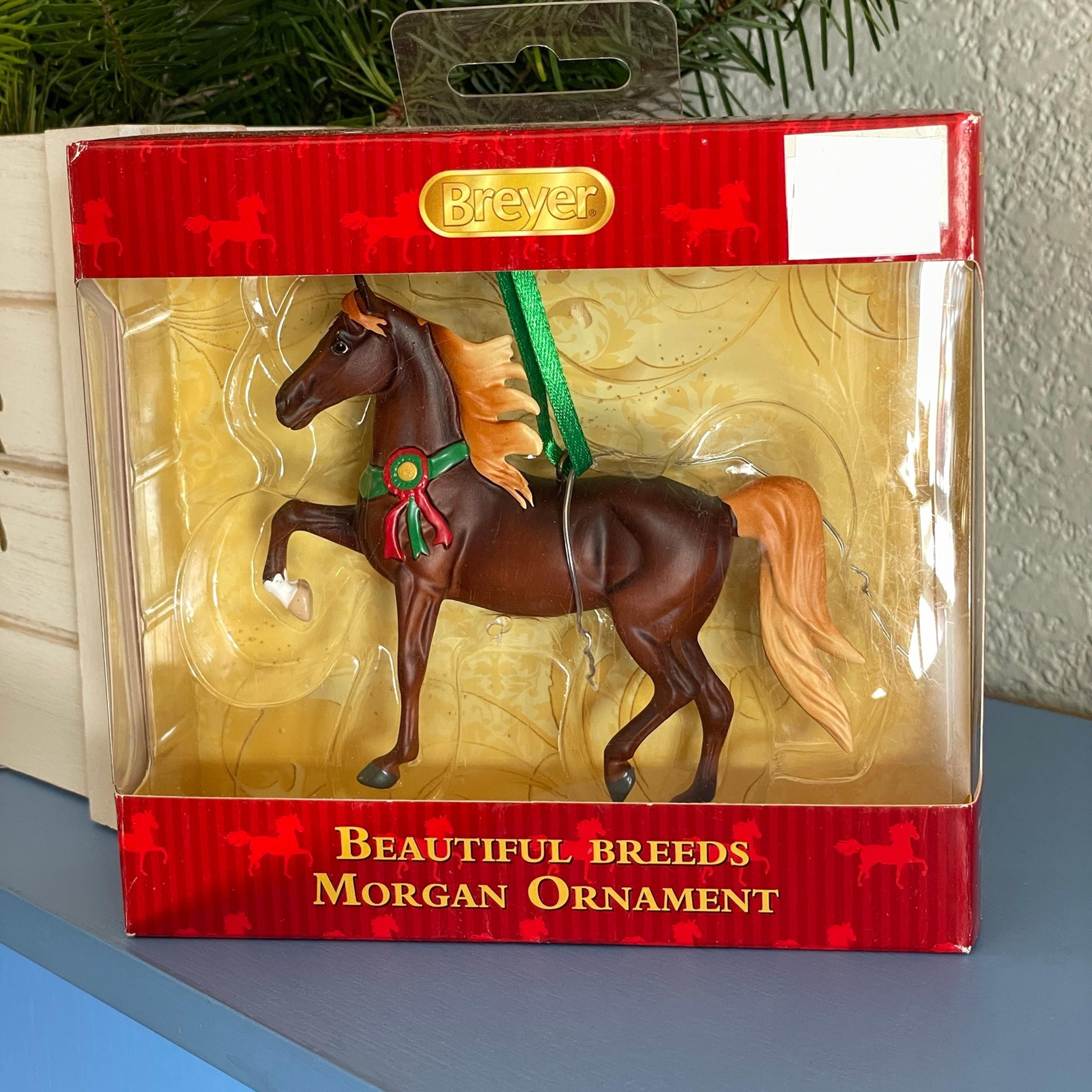 Breyer Morgan ornament beautiful breeds