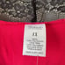 Fredericks of Hollywood Aspen Mae Short Robe Women 1X Red Black Lace Sexy Plus