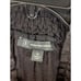 INC International Concepts Women's Deep Black Smocked Cotton Halter Top SZ M