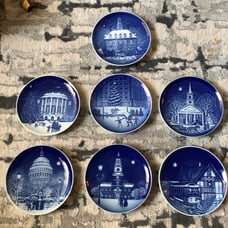 Bing & Grøndahl Christmas in America Plates