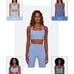 SET ACTIVE LUXFORM SCOOP Y BRA & BIKER SHORTS
