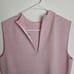 St John Sleeveless Top Women's Size M Knit Shell Pale Pink USA MADE