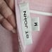 St John Sleeveless Top Women's Size M Knit Shell Pale Pink USA MADE