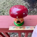 ERZGEBIRGE Mushroom Face Smoker incense Wooden Vintage Germany Rare