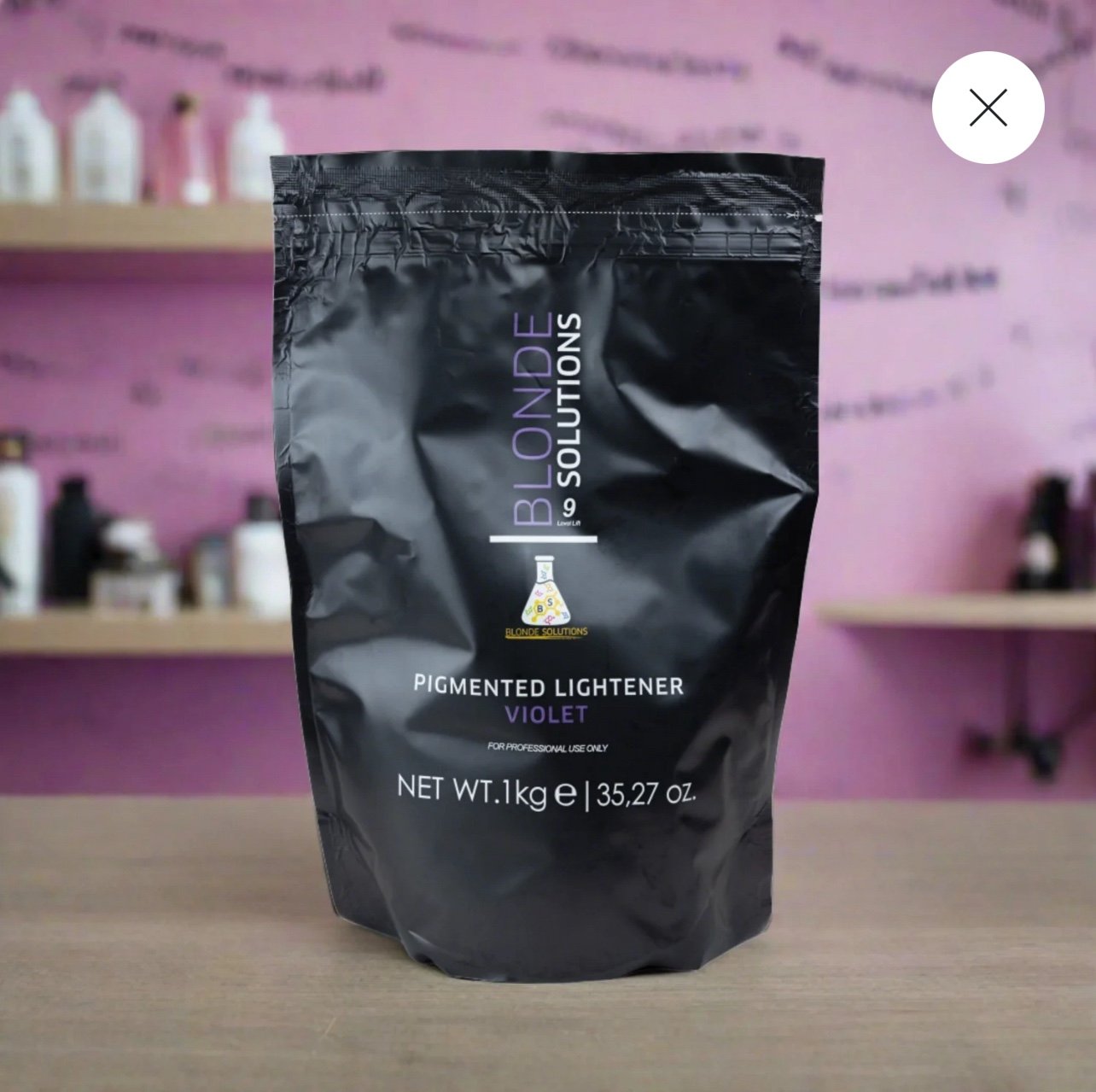 Blonde Solutions Violet Pigmented Lightener - The Kilo