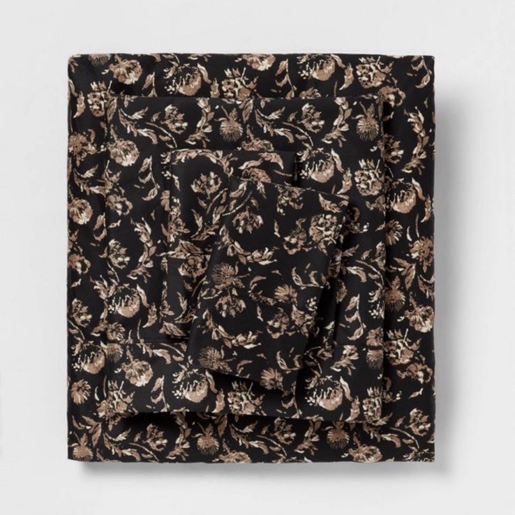 Twin/Twin XL 400 Thread Count Performance Printed Sheet Set Bella Floral - Thres