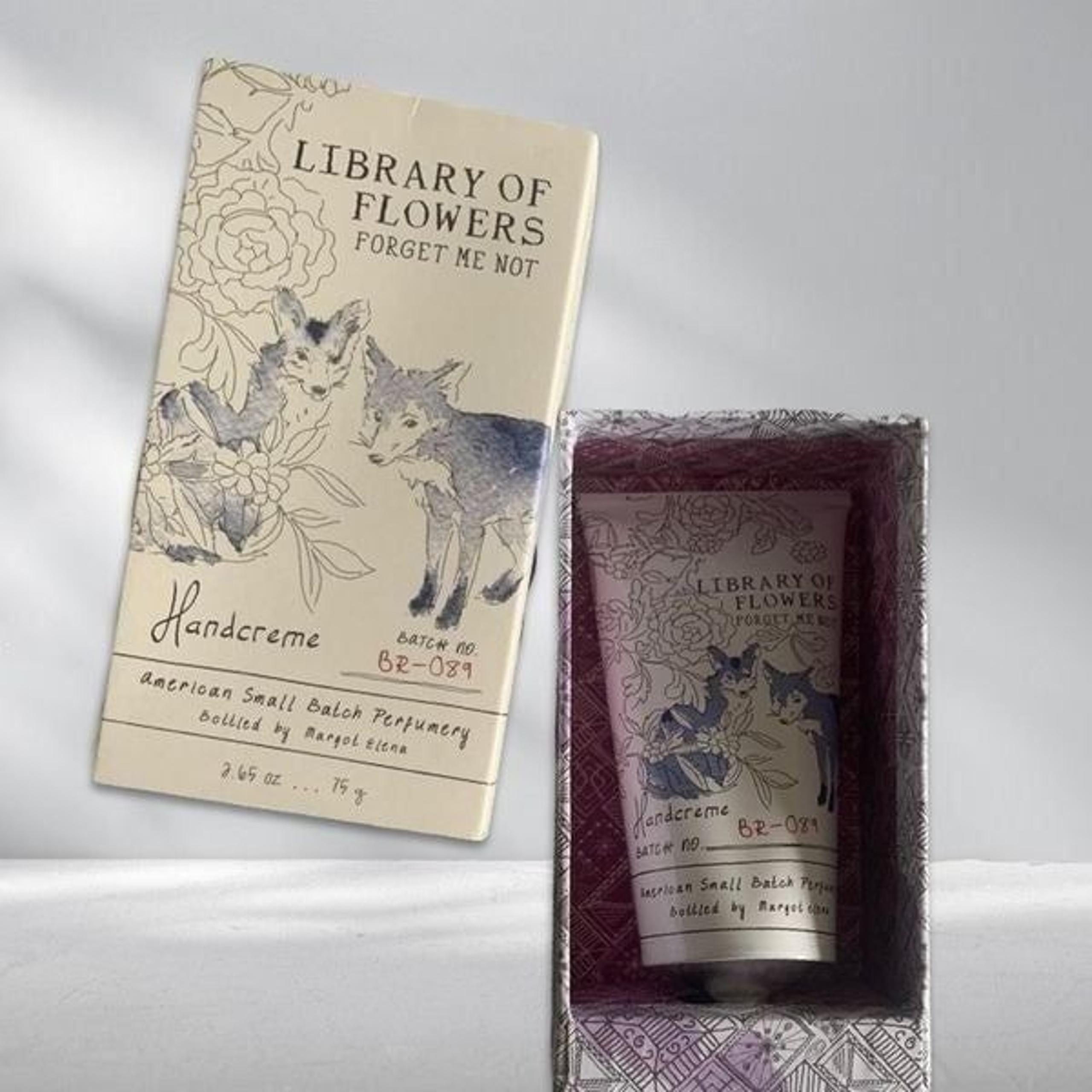 Library Of Flowers: Forget Me Not Hand cream
