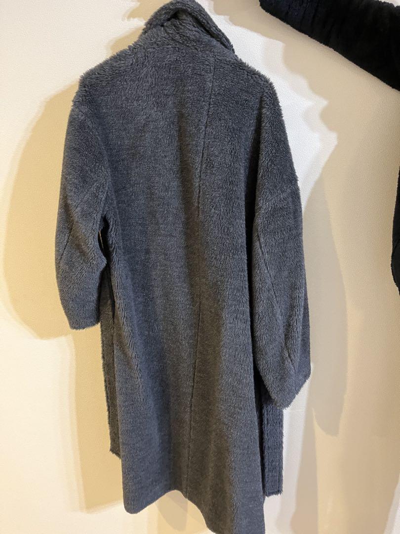 【返品交換不可】 Oversize Pile Wool YM Blanc Single Wool Coat ジャケット・アウター