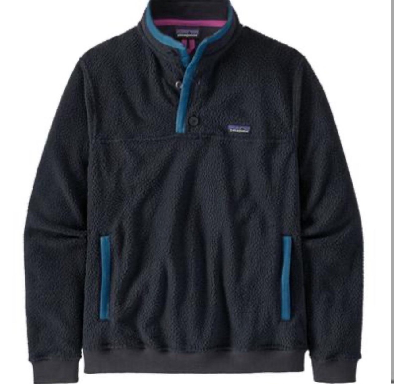 Patagonia button up fleece jacket / pullover