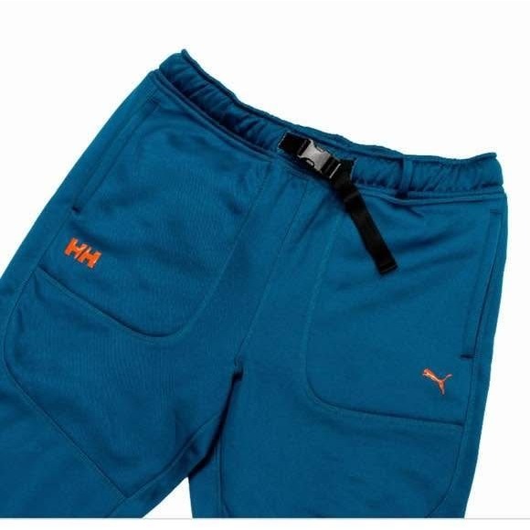 Puma Helly Hansen X Winterized Sweatpants Mens Blue Casual Athletic Bottoms 5328