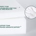 Removable and Machine Washable Cover & Non-Slip】① The L-shaped zipper (1 long si