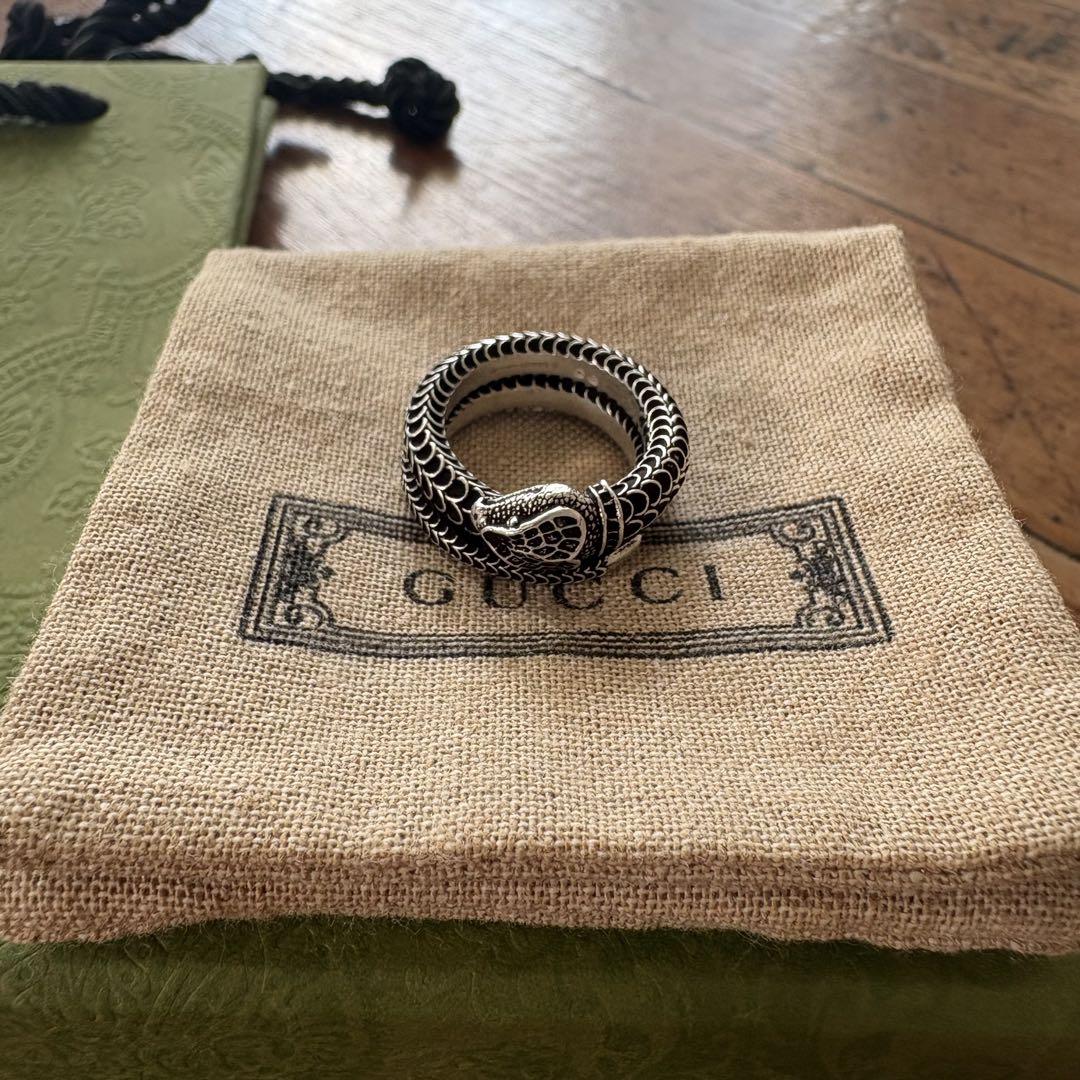 GUCCI Snake Ring, Size 13