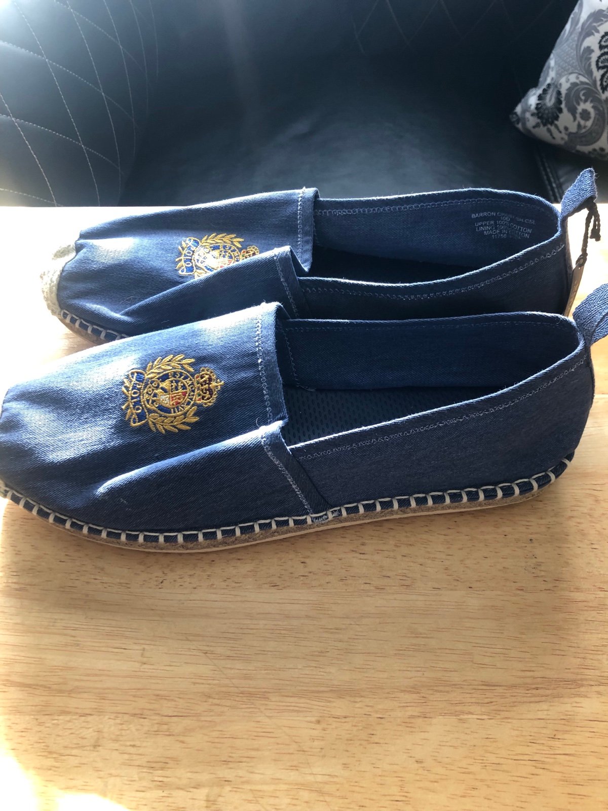 Ralph Lauren Cevio canvas loafers