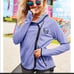 Vs Pink Campus Full Zip Hoodie Hi Low Sm