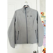 NWOT The North Face WindWall Polyester Large Grey Women’s Jacket Fleece
