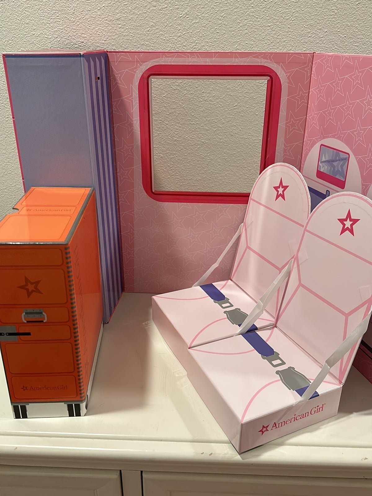 American Girl First Class Airplane Fold-Out Set