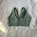 Gymshark Whitney Simmons legging sport bra set -moss green